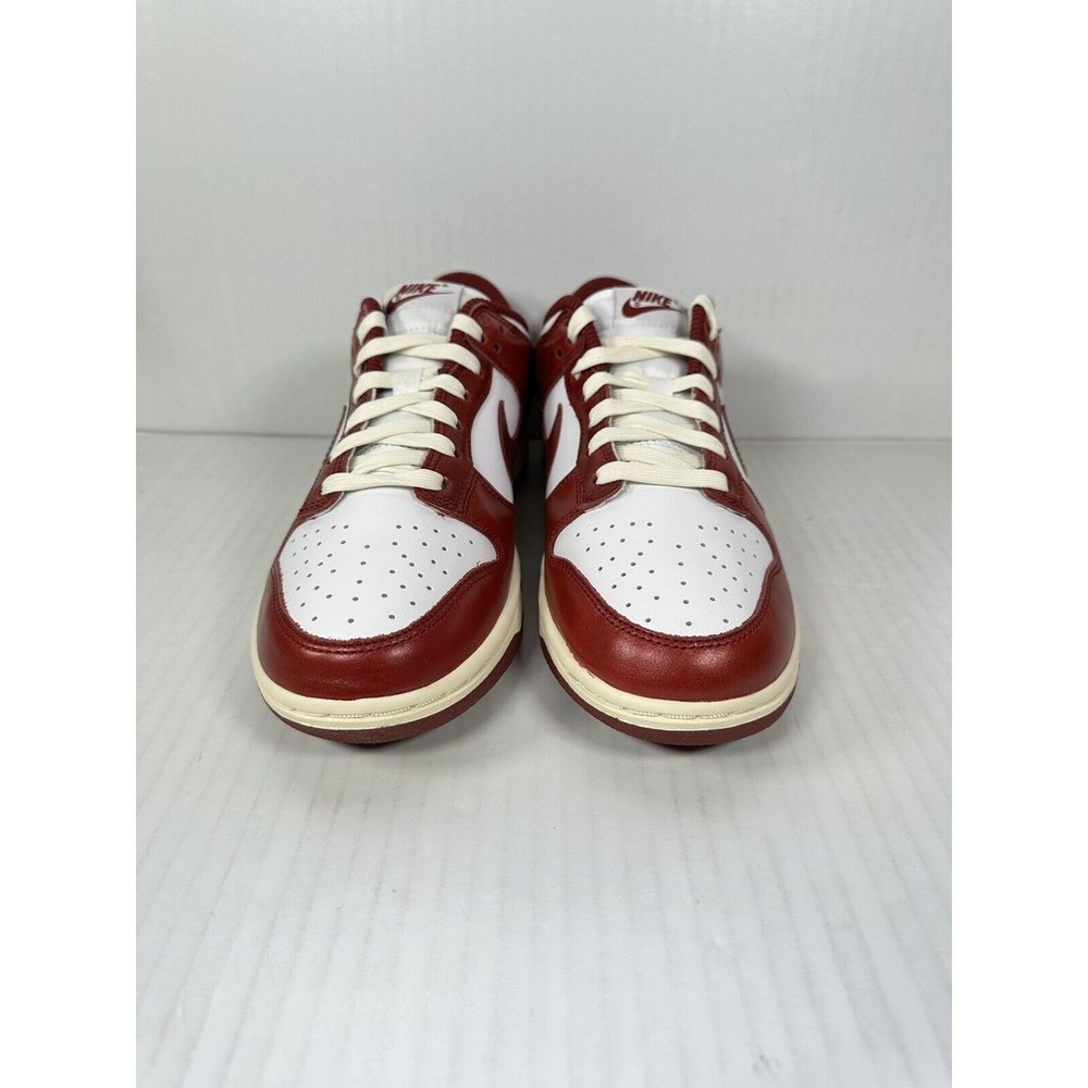 NEW Nike Dunk Low Premium Vintage Red FJ4555-100 - Picture 2 of 8